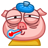 Смайлик «35» из набора «vkPig» смайлик