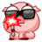 Смайлик «38» из набора «vkPig» смайлик