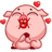 Смайлик «4» из набора «vkPig» смайлик