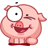 Смайлик «5» из набора «vkPig» смайлик