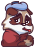 Смайлик «16» из набора «vkRaccoon» смайлик