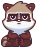 Смайлик «38» из набора «vkRaccoon» смайлик