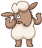 Смайлик «23» из набора «vkSheep» смайлик