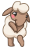 Смайлик «4» из набора «vkSheep» смайлик