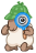 Смайлик «41» из набора «vkSheep» смайлик