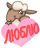 Смайлик «8» из набора «vkSheep» смайлик